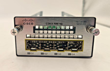 Cisco Network Module 4-Port SFP C3KX-NM-1G 3560X 3750X Tested⚡Fast Ship picture