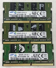 Samsung DDR4-2133 24GB (3x8GB)/512Mx64 CL15 Laptop Memory M471A1G43DB0-CPB picture