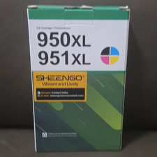 SHEENGO Compatible 950XL 951XL Ink Cartridge Set for HP BK C M Y picture