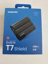 New Sealed - Samsung T7 Shield 4TB External SSD - MU-PE4T0S/AM picture