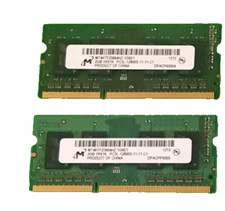 2GB Micron PC3L-12800S DDR3 1600MHz Laptop Memory MT4KTF25664HZ-1G6E1 picture