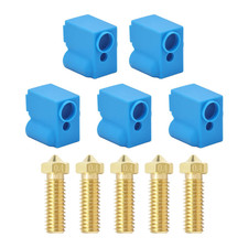 5 PCS Nozzles and Silicone Socks for Anycubic Vyper, Kobra Plus, 3D Printer Part picture