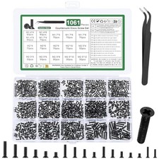 1060 Pcs M1.4 M1.7 M2 M2.5 Micro Laptop Screws Kit，for Electronic SSD picture