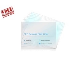 Durable 6 PCS FEP Release Film - 260x200mm, Compatible with Major 3D Printers picture