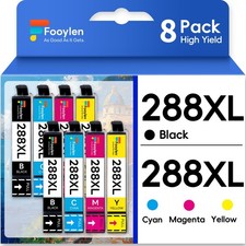 8PK Compatible With 288XLInk For Epson Expression Home XP-340 XP-430 XP-440 446 picture
