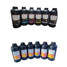 Wholesale Mix A Case Of 20 Total Hard Solid UV Ink & Soft Flexible UV Ink 1000ml picture
