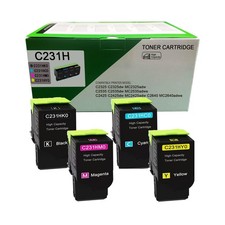 C231H C2325H C2325 High Yield Toner Cartridge C231HK0 C231HC0 C231HM0 C231HY0... picture