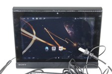 Sony Tablet S SGPT111 16GB, Wi-Fi, 9.4in - Black, working, *bubbled screen* picture