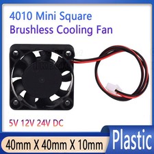 4010 Fan 4CM 40mm X 40mm X 10mm Mini Square Brushless Cooling Fan 5V 12V 24V DC picture