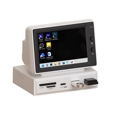 Mini Computer Secondary Screen LCD Display Monitor USB 3.0 Hub SD TF Card Reader picture