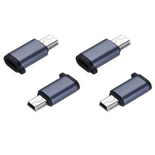 4Pcs Mini USB to USB C Adapter USB C to USB Adapter USB C to USB Mini Adapter picture