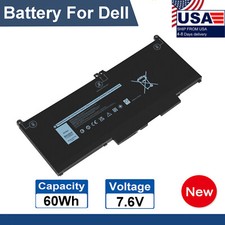 Replace MXV9V Battery For Dell Latitude 5300 5310 7400 E5310 829MX 5VC2M 60Wh picture