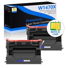 2PK 147X W1470X Black Toner for HP LaserJet Enterprise M612dn M612x M634dn picture