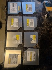 Bundle Of 8 DVD Rom/Writer Drives, HP GUD1N X2, HL GU90N X2, HP GTBON, And more  picture