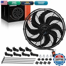 A-Premium 16 inch Slim Universal Electric Cooling Fan Assembly picture