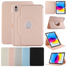 For iPad 5/6/7/8/9/10/11th Gen A16 Air Pro Smart Rotate Case Leather Stand Cover picture