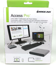 IOGEAR Access Pro 2-Port USB-C KVM Switch with Power Delivery (GUD3C04) - New picture