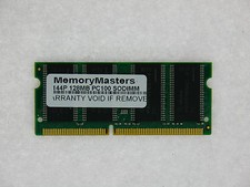 128MB SDRAM MEMORY RAM PC100 SODIMM 144-PIN 100MHZ picture