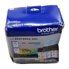 Genuine Brother LC3037 4PKS XXL LC-3037 4PKS XXL INKvestment Ink Tank 07/28 picture
