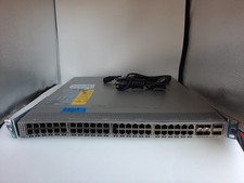 Cisco Nexus N9K-C9348GC-FXP  FRONT IS BENT With Power Supplies & Fans TESTED picture