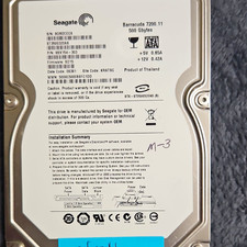 Seagate Barracuda 7200.11 ST3500320AS 500GB 7200RPM 32MB 3.5