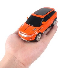 Orange Wireless Car Shaped Computer Mouse USB Optical Mice For PC Laptop Mac picture