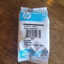 Oem HP 65 Tri Color Cartridge N9K01A HP 65 B picture