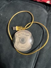 Vintage Apple USB Hockey Puck Mouse Gray M4848 zaes picture