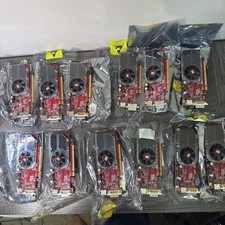 Lot of 12 ATI Radeon HD 3450 / X1300 256MB PCIe Low Profile Video Cards A92403 picture