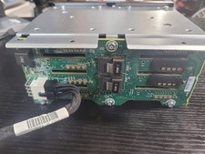 HP DL380p DL385p SFF 8-Bay SAS Backplane with Blanks and PSU Cable PN 672146-001 picture