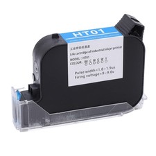 Black 12.7mm Quick Drying Ink Cartridge Replacement for Handheld Inkjet Printer picture
