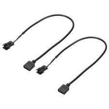 5V 3 Pin to SM3P Male Splitter Cable, 2 Pcs Power Cord ARGB Extension Cable picture