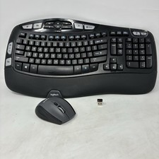 Logitech Wave Comfort Wireless K350 Keyboard w/ M705 Mouse & USB Dongle picture