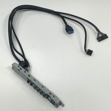 Genuine HP Z440 Workstation Front I/O Panel USB Audio Board & Cables 746222-001 picture