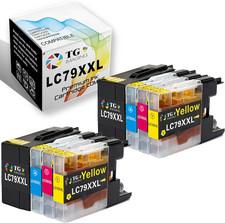 Compatible Ink Cartridge Replacement for Brother Ink LC79,8-Pack picture