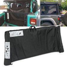Soft Top Window Storage Bag for 2018-2025 Jeep Wrangler JL JLU 2 & 4 Door picture