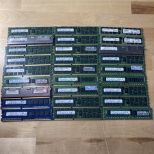 LOT OF 27-Mixed Lot of 8GB (27x8GB=216GB TOTAL) PC3L-12800R ECC REG Server RAM picture