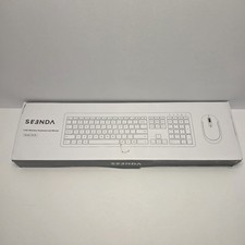 Seenda SK38 Wireless Keyboard Only No Mouse ULTRA THIN QUIET / QWERTY picture