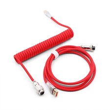 Glacier Elite Premium Quality Braided USB Coiled Cable for Keyboard picture