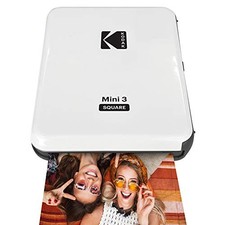 KODAK ALL-NEW MINI 3 SQUARE INSTAGRAM SIZE PHOTO PRINTER - Scratch & Dent picture