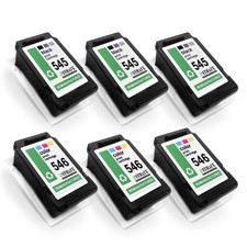 6x Cartridges for Canon MG2555 MG3050 MG3051 MX494 MG2455 MX495 MG3052 MG2440 picture