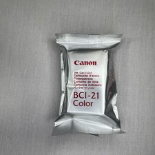 Canon BCI-21 Color Ink Cartridge - In Original Sealed Packaging picture