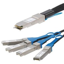 StarTech Cisco QSFP-4SFP10G-CU5M Compatible 5m 1x QSFP+ to 4x SFP+ Direct Attach picture
