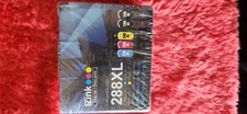EZ ink 288XL 2 Black, 1 Cyan, 1 Magenta and 1 Yellow Cartridge NEW Sealed picture