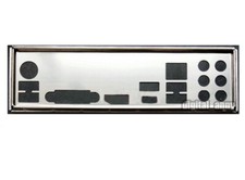 OEM I/O Shield For MSI B360-A PRO Motherboard Backplate picture
