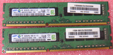 Lot 2 Samsung M391B1G73BH0-YH9 8GB PC3L-10600E ECC UDIMM RAM picture