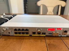 Cisco C1111-8PLTEW ISR 1100 Router with power supply and rack mount kit picture