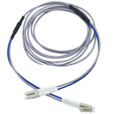 30M Armored Cable Fiber Patch Cord LC-LC UPC Pigtail Multi-Mode Cables Duplex picture
