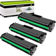 3PK MLT-D101S Toner Fit for Samsung MLTD101S SCX-3400FW 3401 SCX-3401FH ML-2168 picture