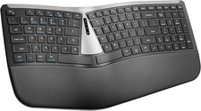 Nulea RT07B Wireless Ergonomic Keyboard: Split Keyboard, Wrist Rest, Bluetooth picture